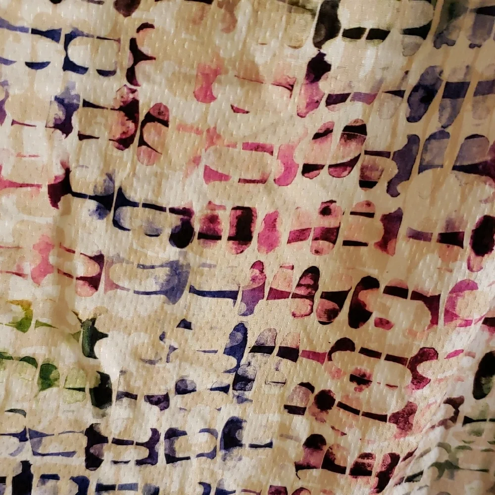 Multicolor Patterned Blouse - Picture 5 of 7